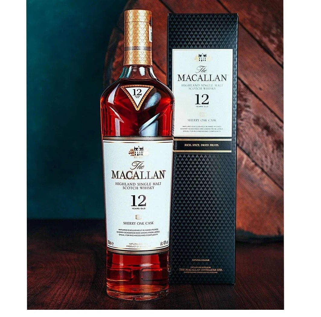 Whisky Macallan Sherry Oak 12 anos 700ml
