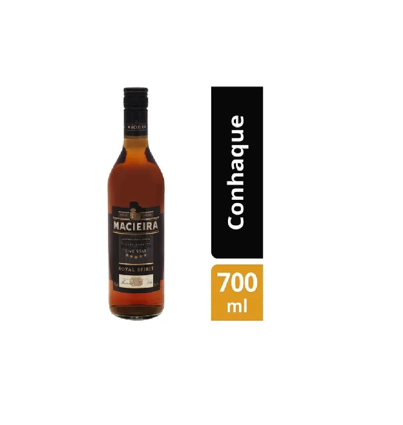 Brandy Macieira 5 Estrelas Royal 700ml