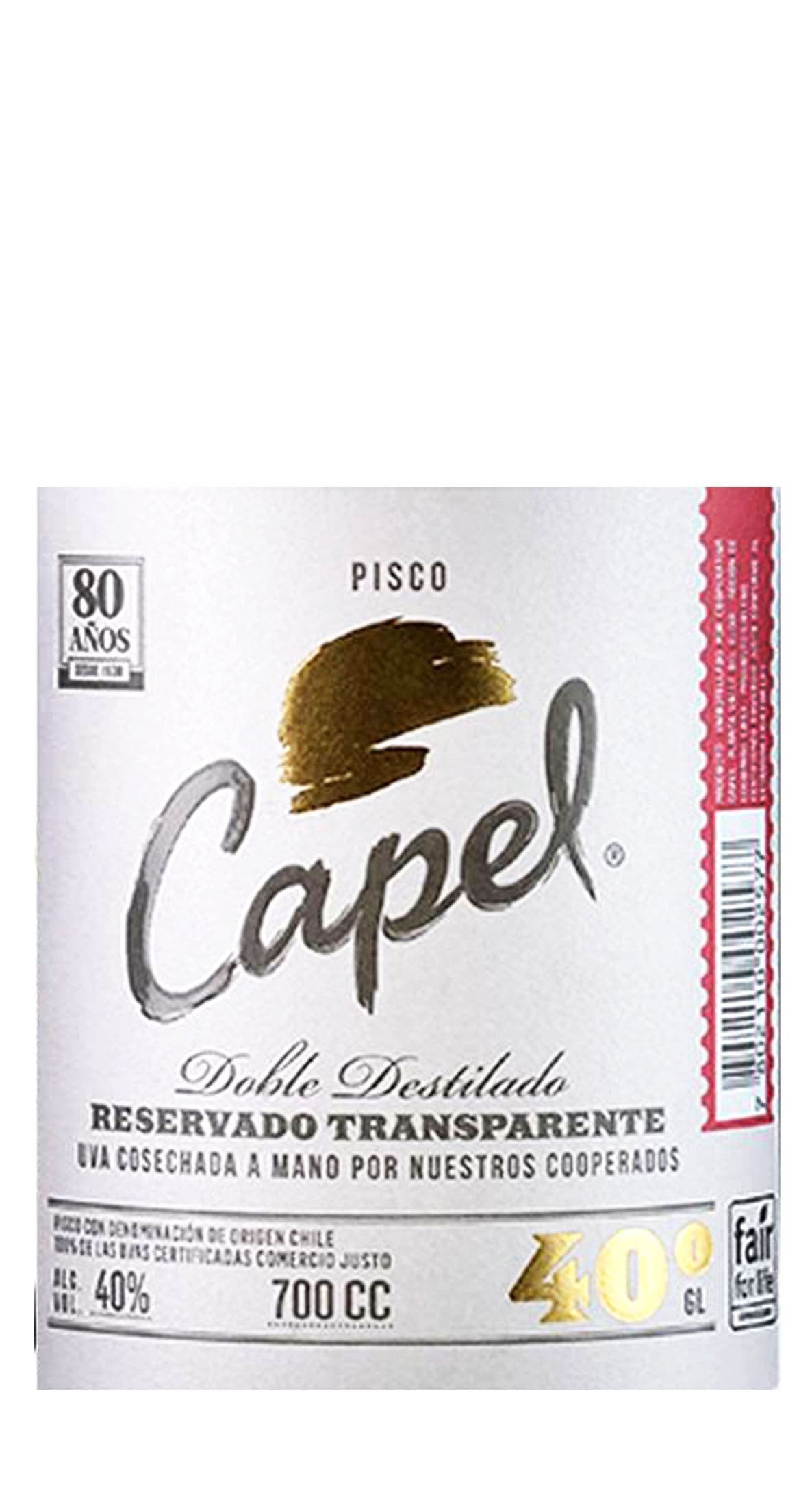 Pisco Capel Doble Reservado 700ml