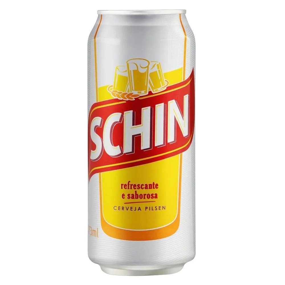 Cerveja Schin Pilsen lata 473ml