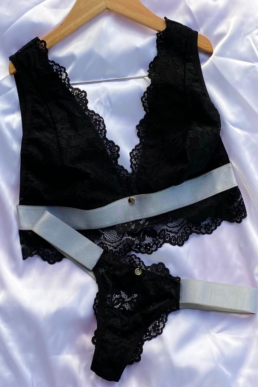 CONJ JASMIM - CROPPED S/ BOJO ELASTICO CONFORT