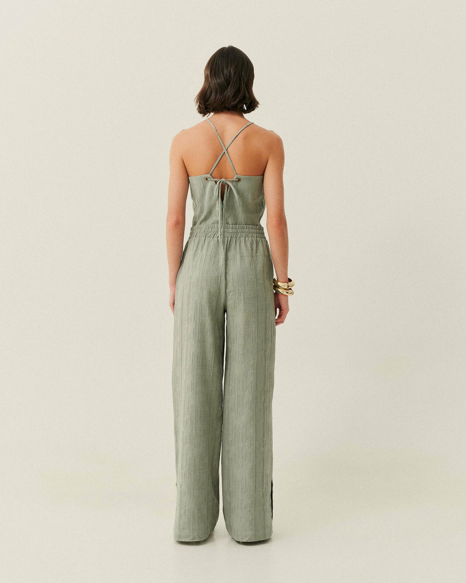 CALCA PANTALONA EM LINHO COS DE ELASTICO (PROMO) — foto 21