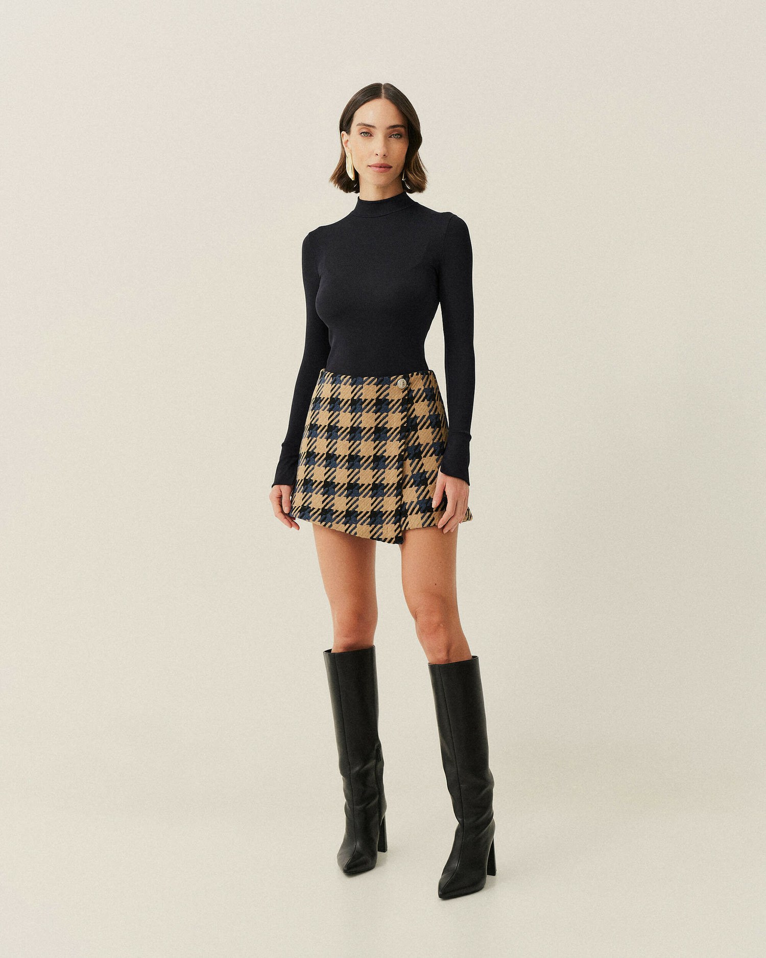 SHORTS SAIA TWEED — foto 12