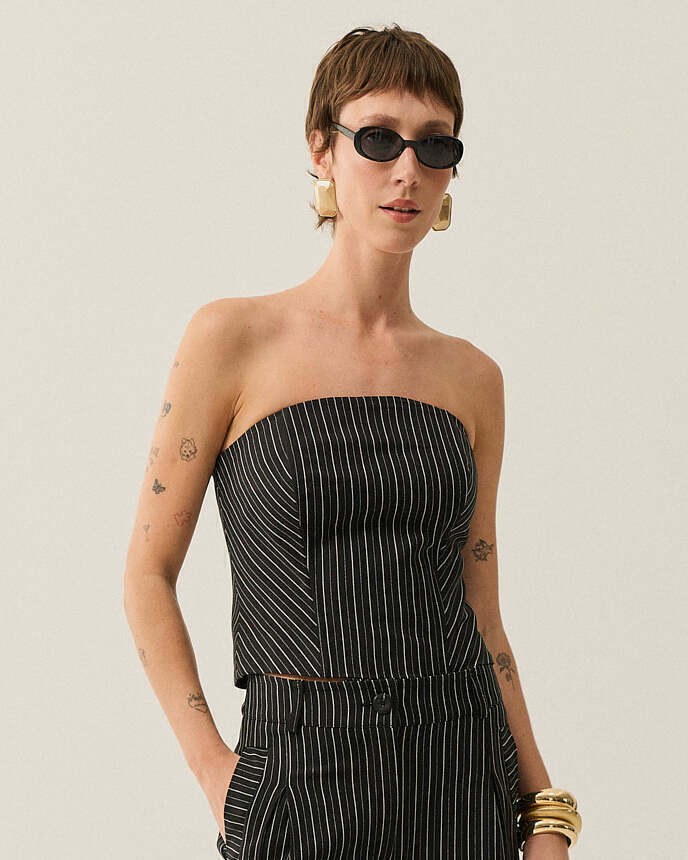 TOP CORSET RISCA DE GIZ — foto 12