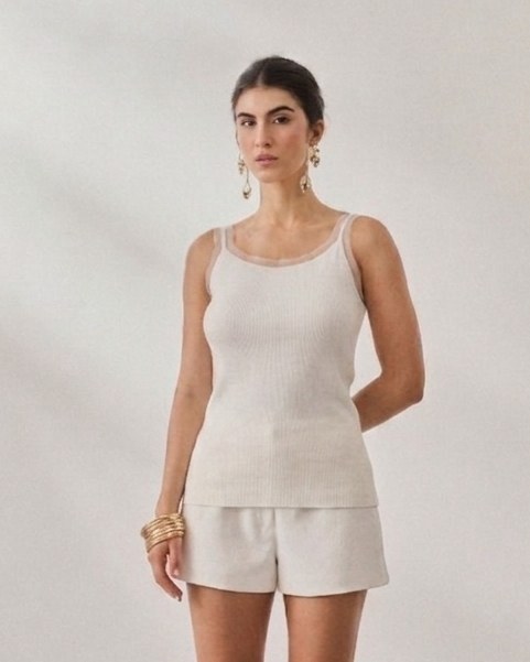 REGATA COM TULE OFFWHITE