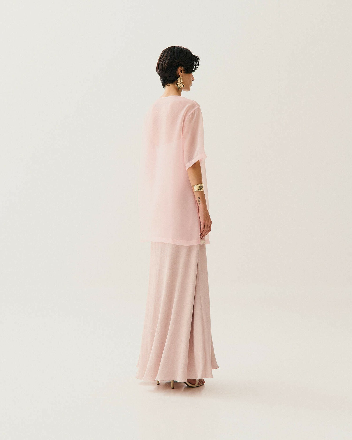 T-SHIRT OVERSIZED TRANSPAR MGA MED (PROMO) — foto 8