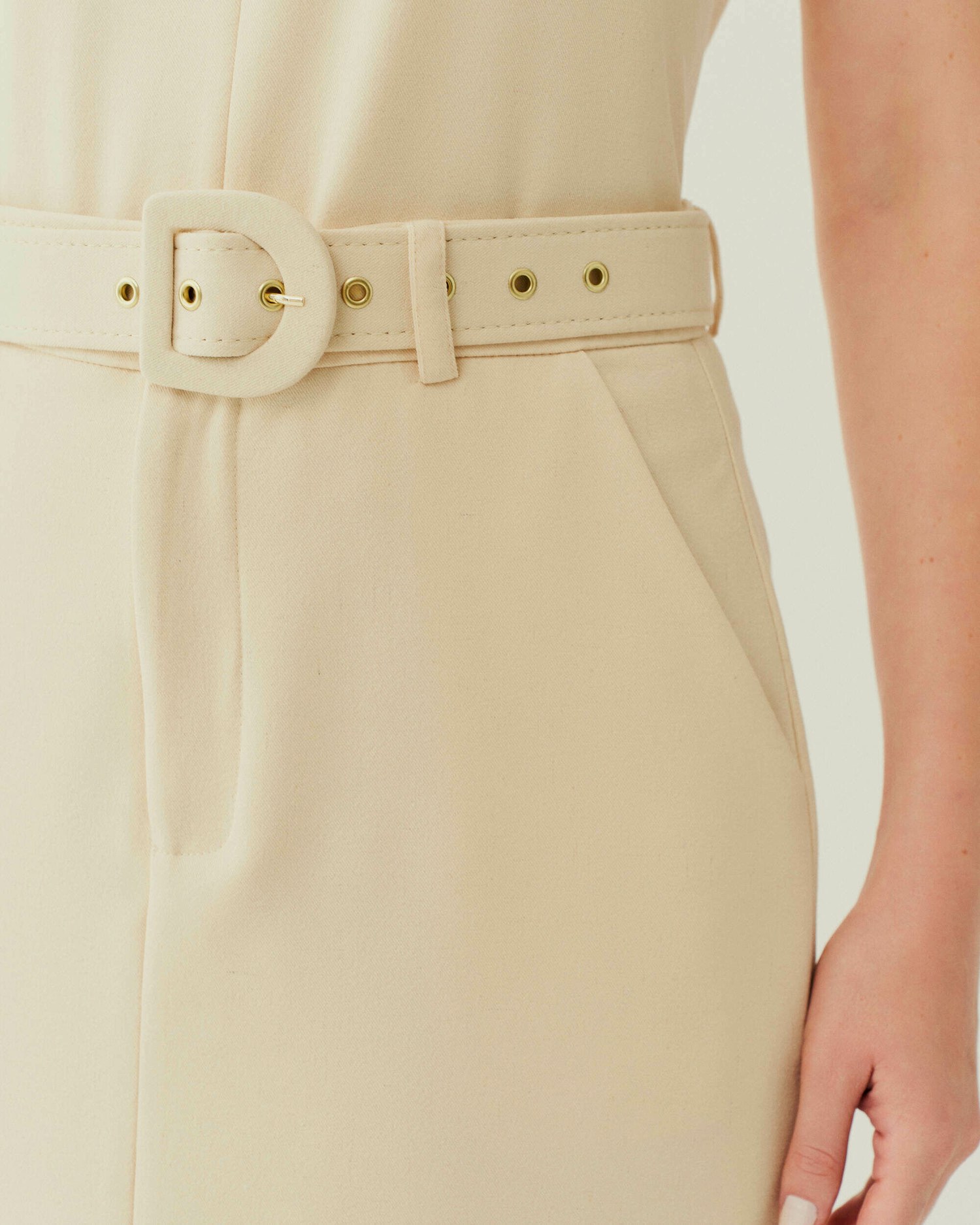 SAIA MIDI COM CINTO  FENDA FRONTAL (PROMO) — foto 2