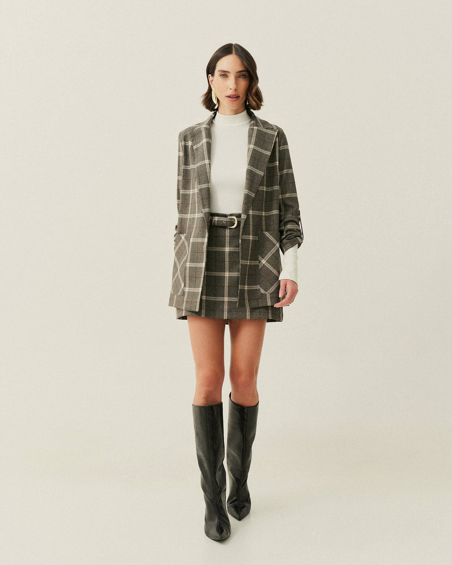 BLAZER XADREZ MARTINGALE — foto 17