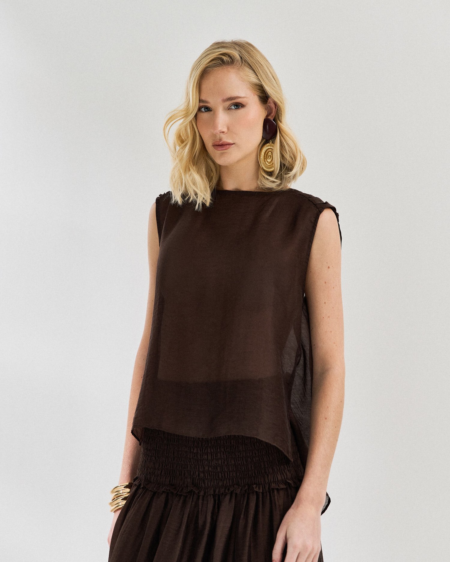 BLUSA LIOCEL FRANZIDO COSTAS