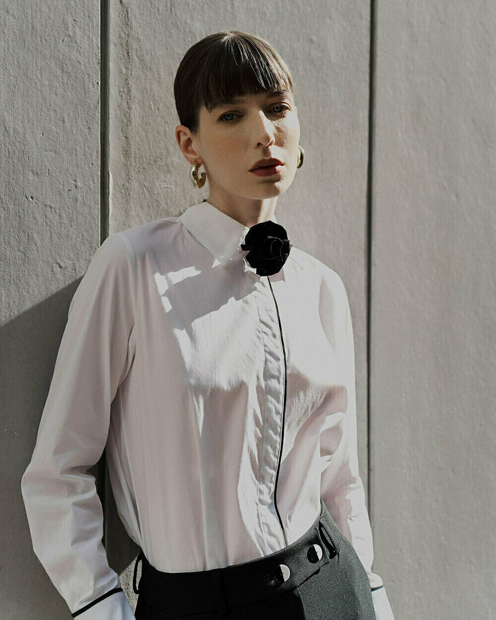 CAMISA ALFAIATARIA DE TRICOLINE