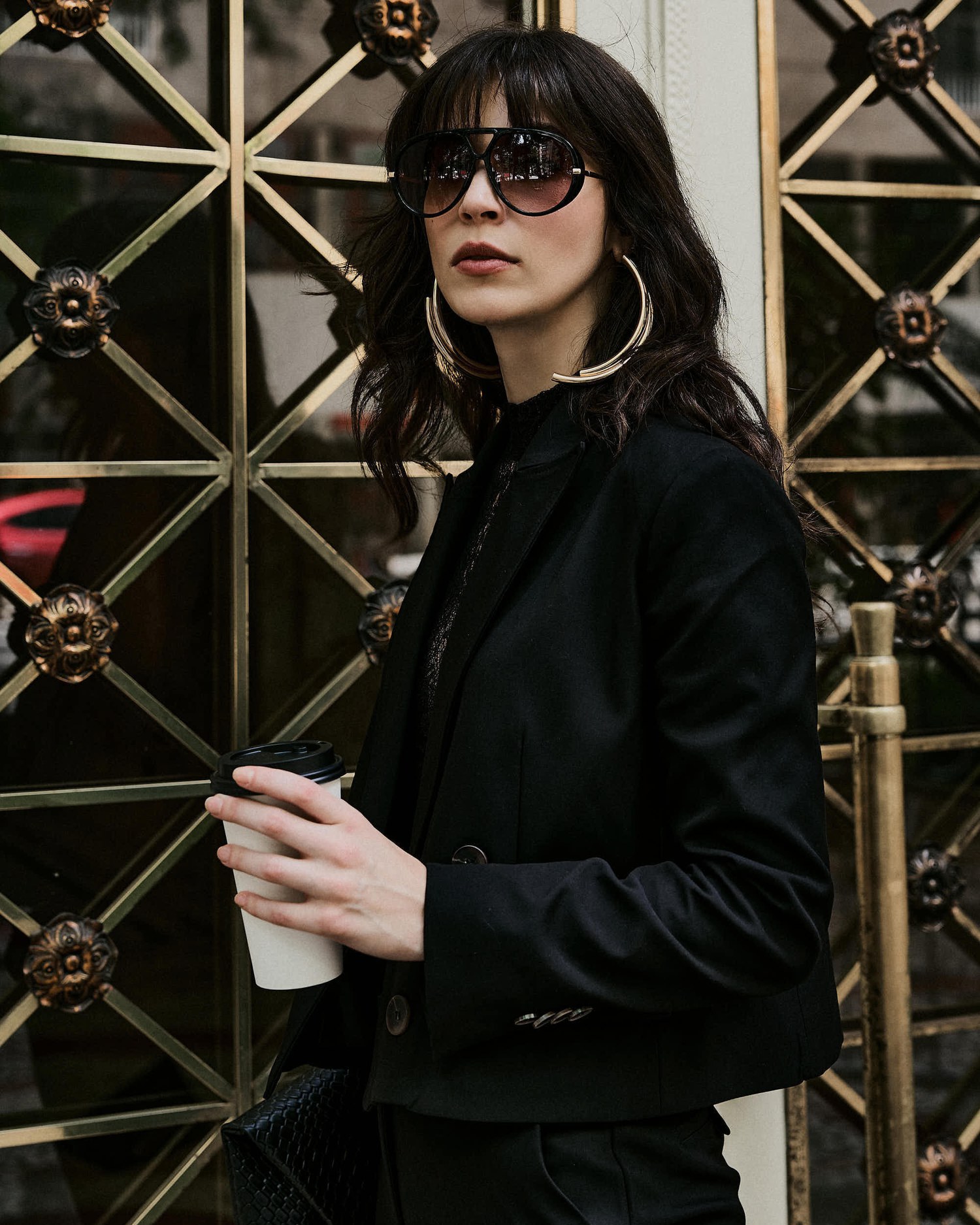 BLAZER CURTO FECHAMENTO DUPLO — foto 11