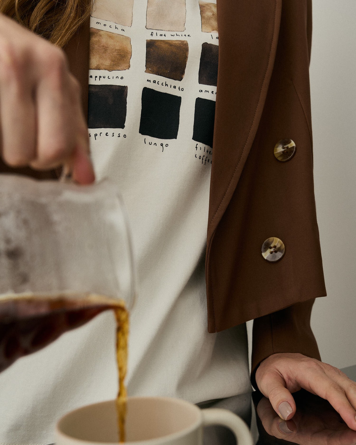 T-SHIRT MALHA DETALHE CORDONE — foto 8