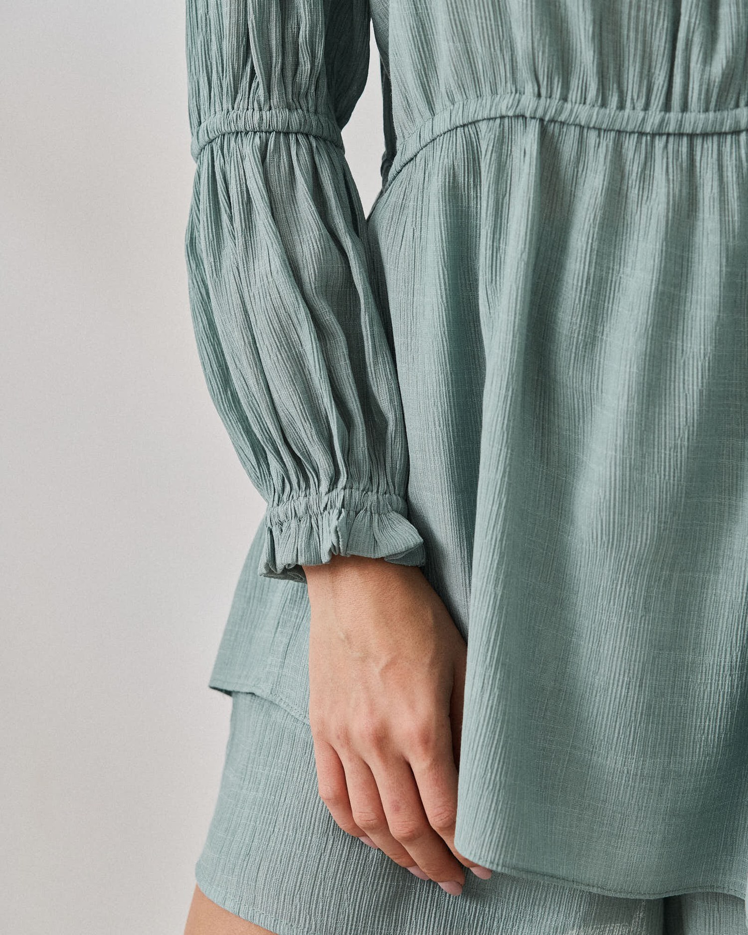 BLUSA BATA OMBRO FRANZIDO — foto 19