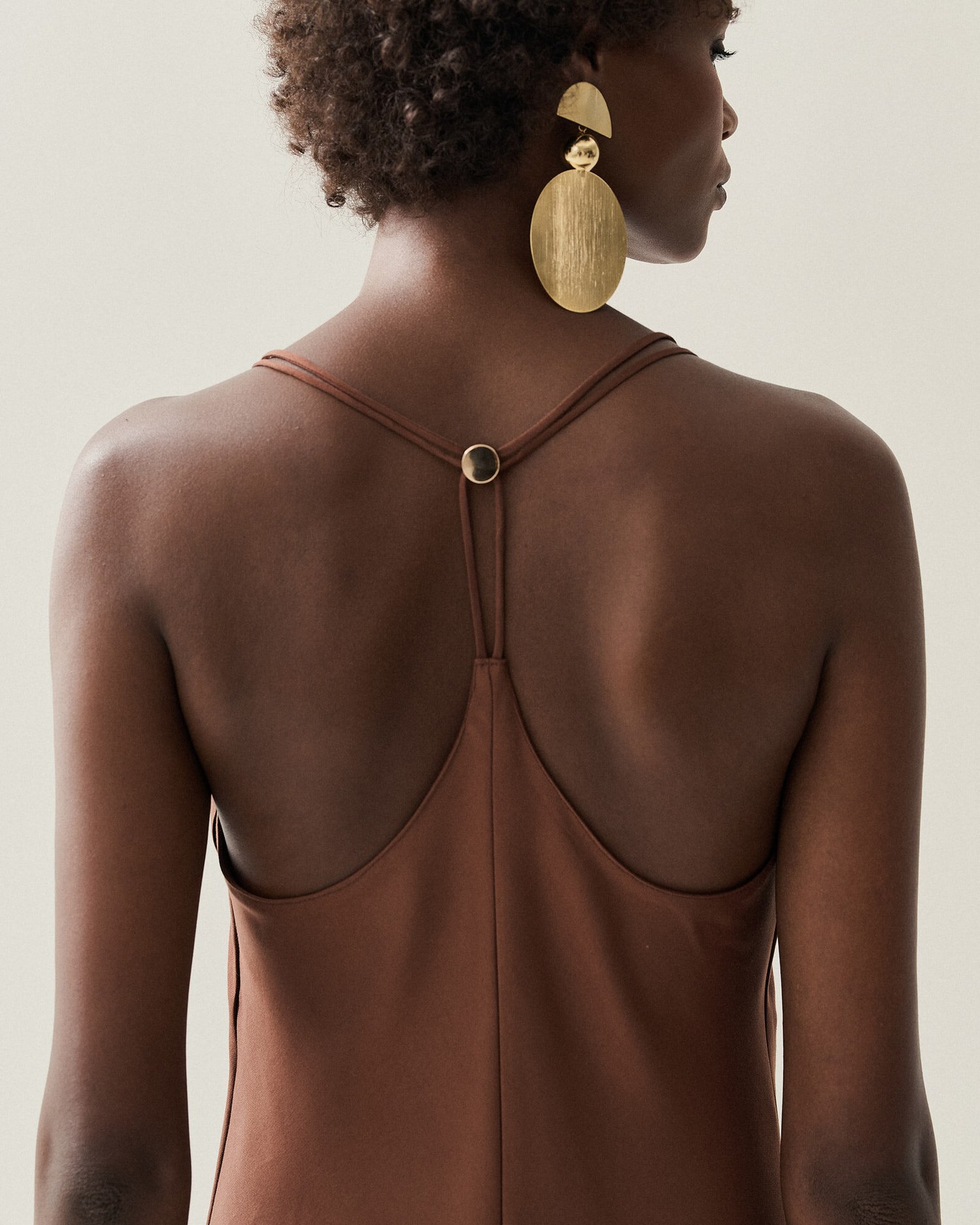 VESTIDO SLIP DRESS ALCA DUPLA — foto 7