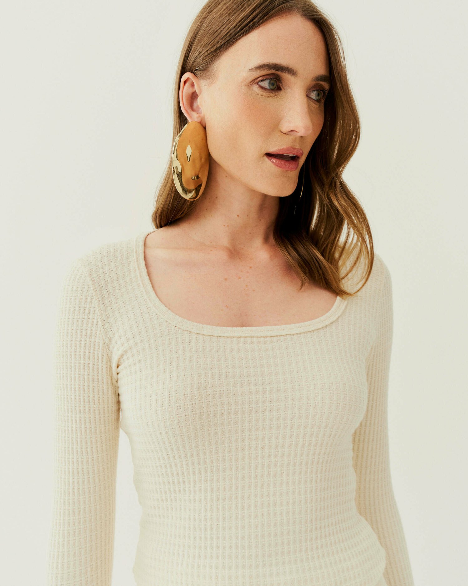 BLUSA MANGA LONGA DE TRICO — foto 7