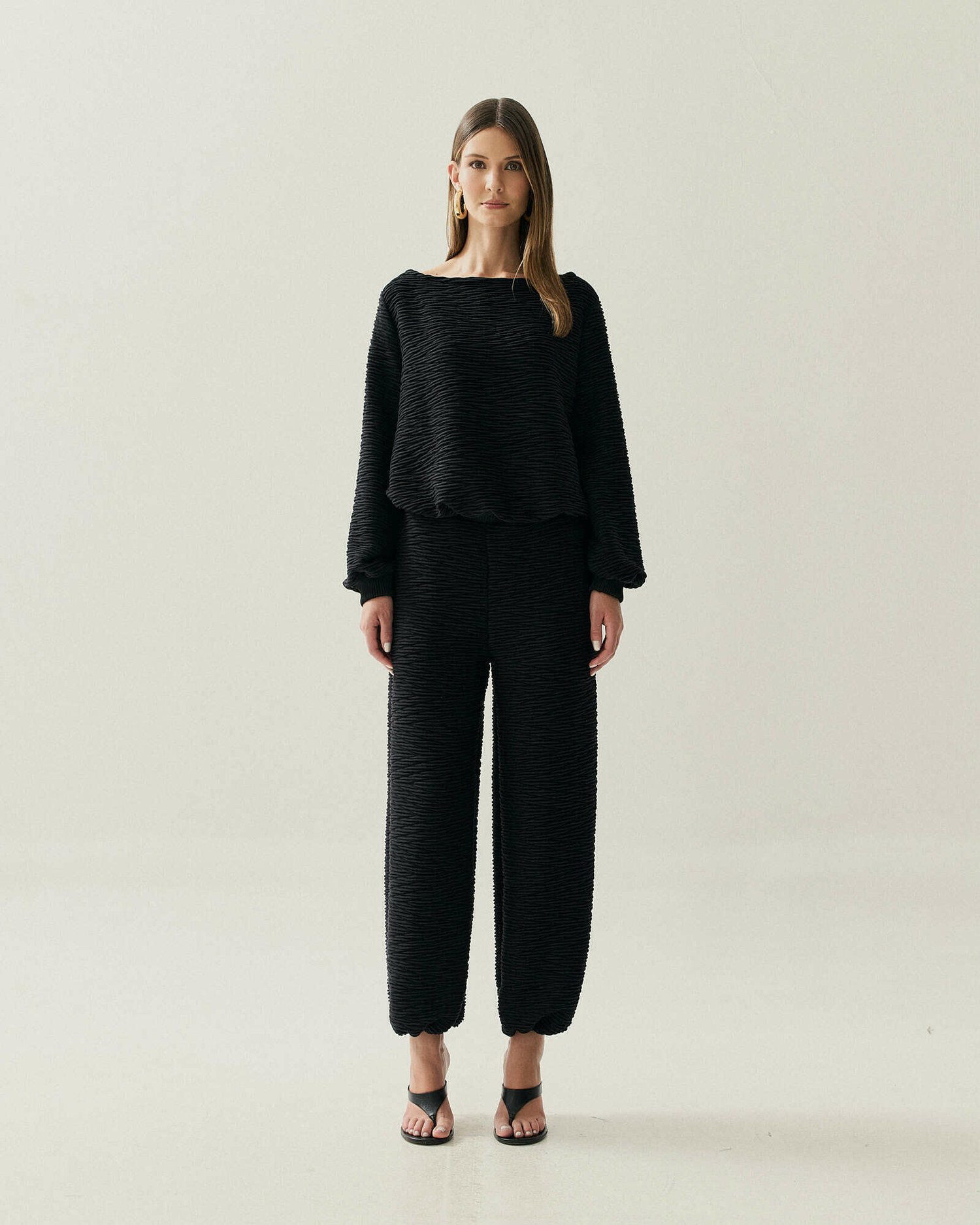 BLUSA MALHA TEXTURA BALONE — foto 4