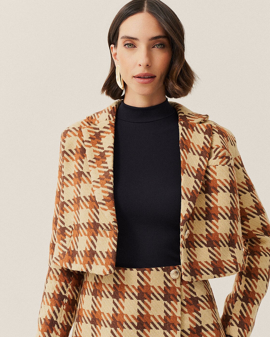 CASAQUETO CURTO TWEED — foto 2