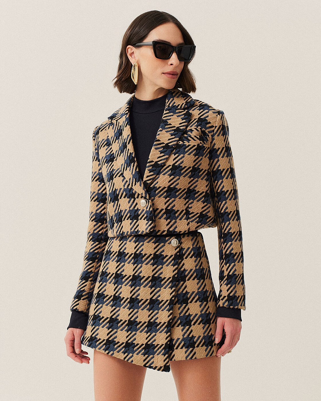 CASAQUETO CURTO TWEED — foto 6