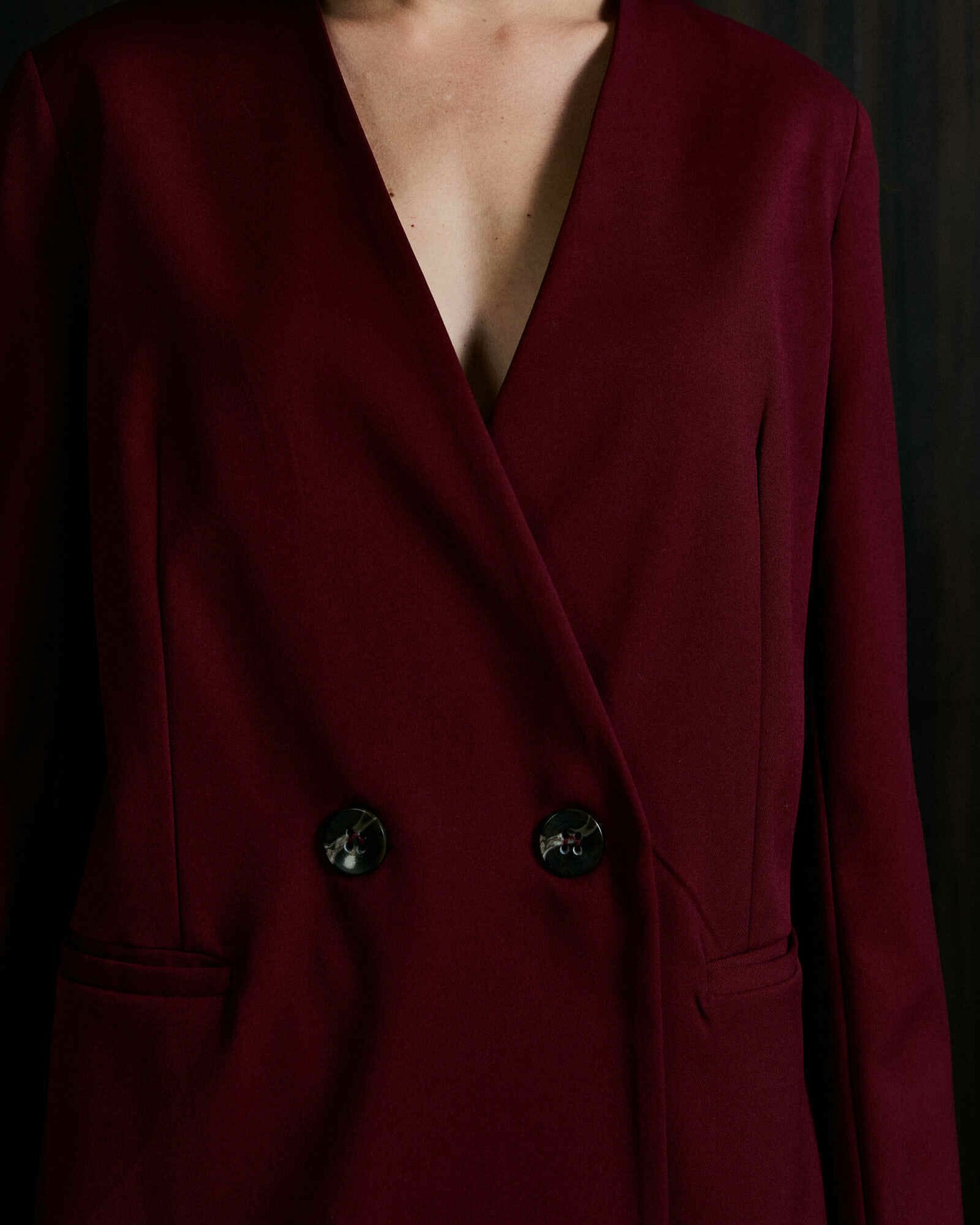 BLAZER ALFAIATARIA ALONGADO — foto 3