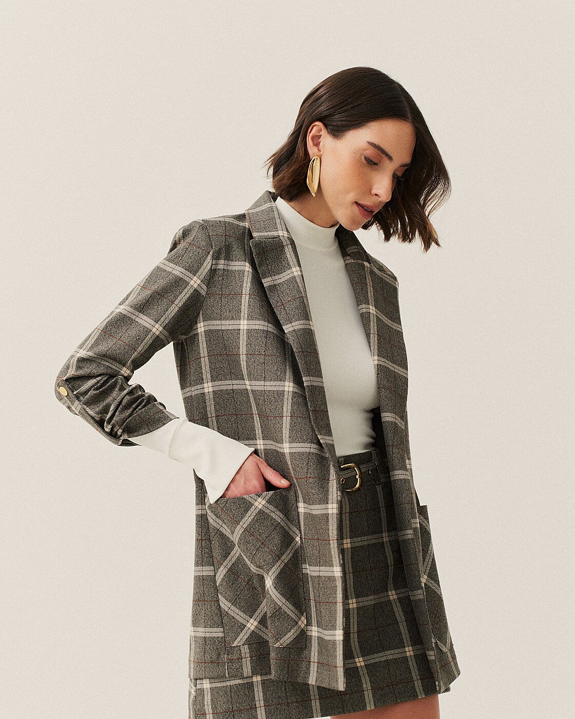 BLAZER XADREZ MARTINGALE — foto 5