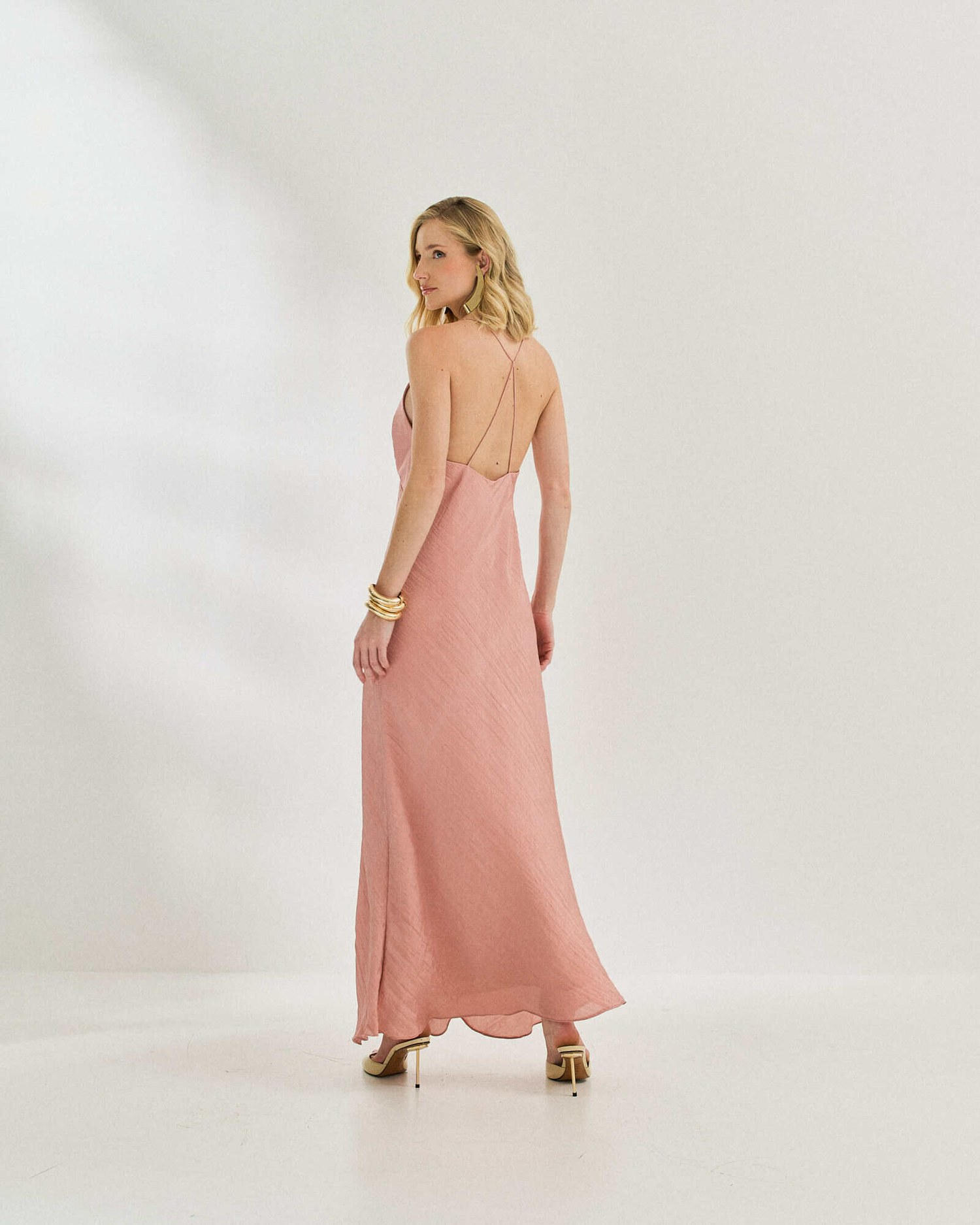 VESTIDO SLEEP DREES DECOTE V ACETINADO — foto 8