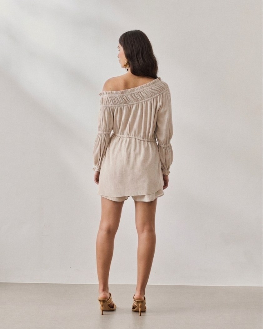 BLUSA BATA OMBRO FRANZIDO — foto 15