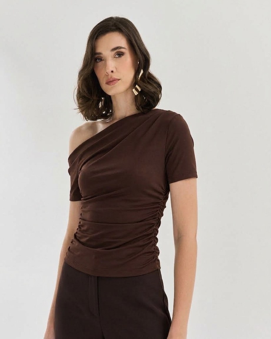 BLUSA OMBRO ASSIMETRICO — foto 8