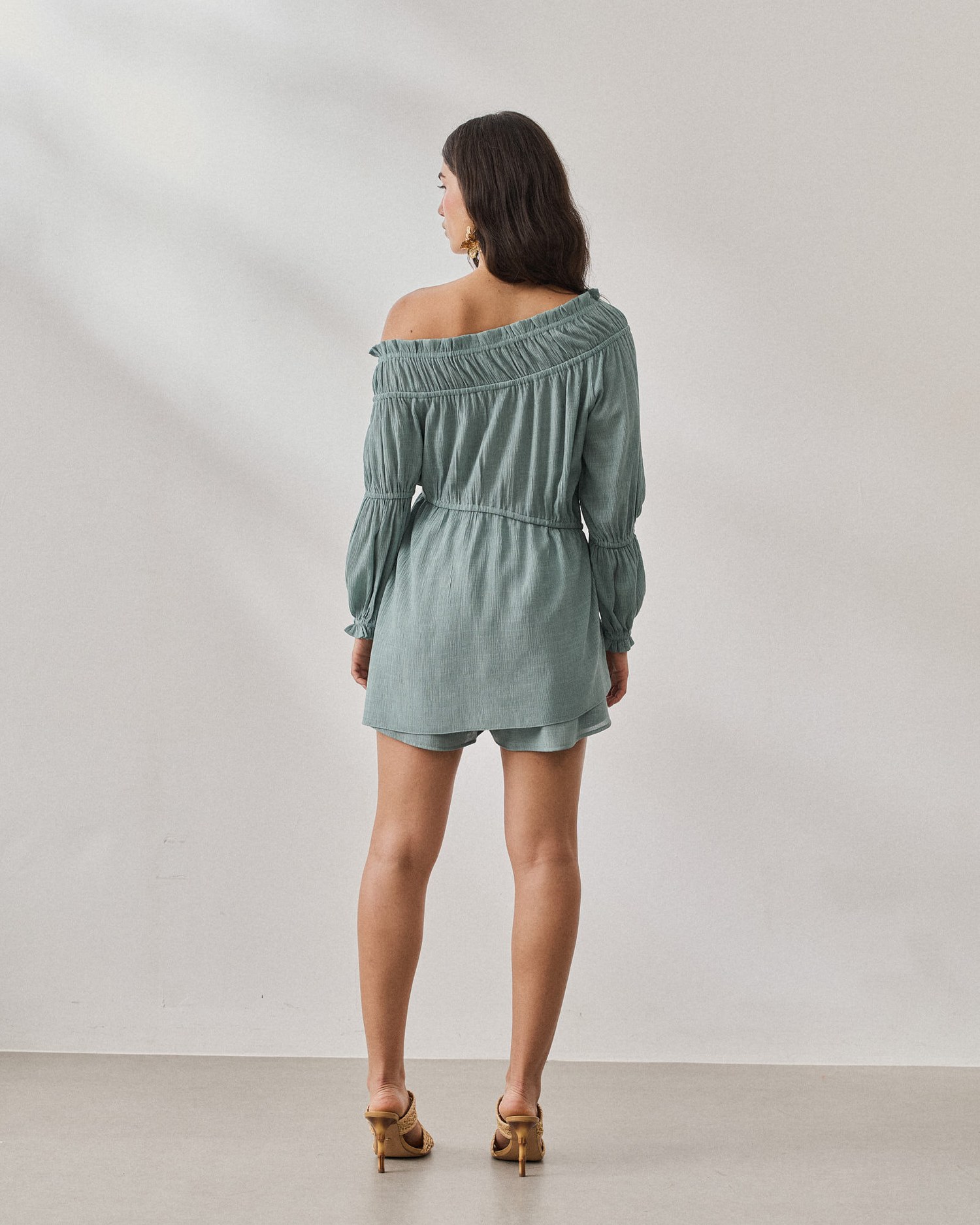BLUSA BATA OMBRO FRANZIDO — foto 20