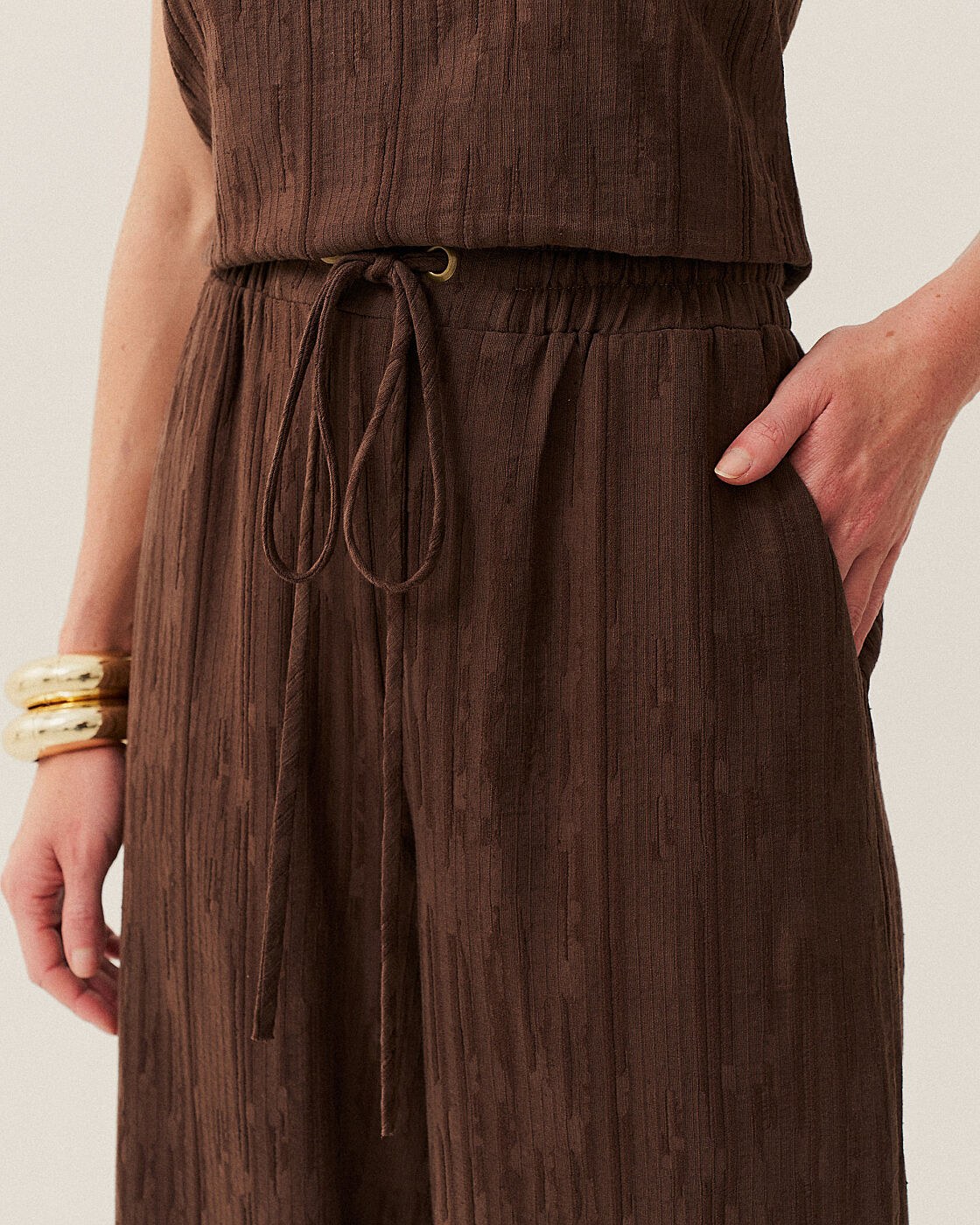 CALCA PANTALONA EM LINHO COS DE ELASTICO (PROMO) — foto 10
