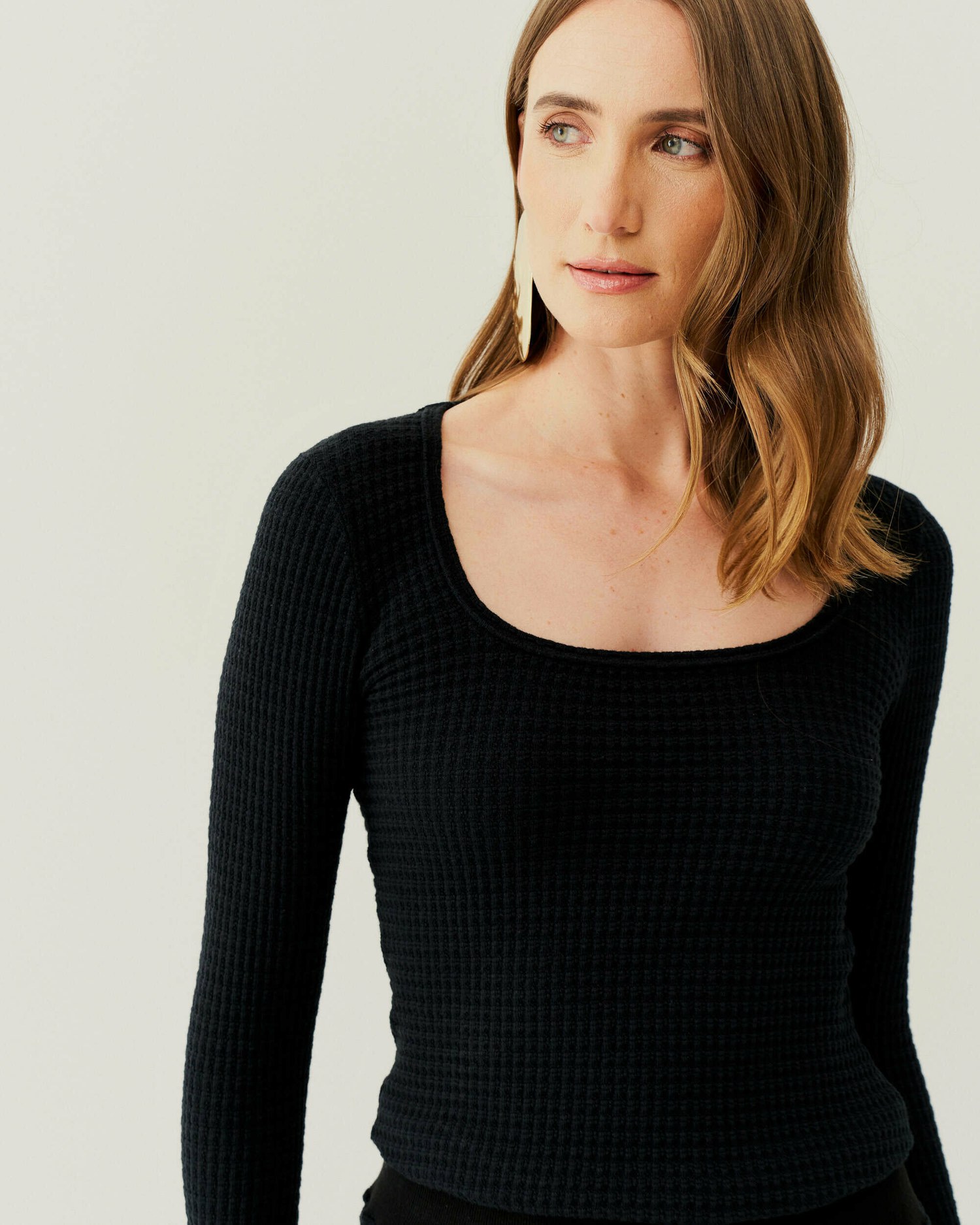BLUSA MANGA LONGA DE TRICO — foto 4