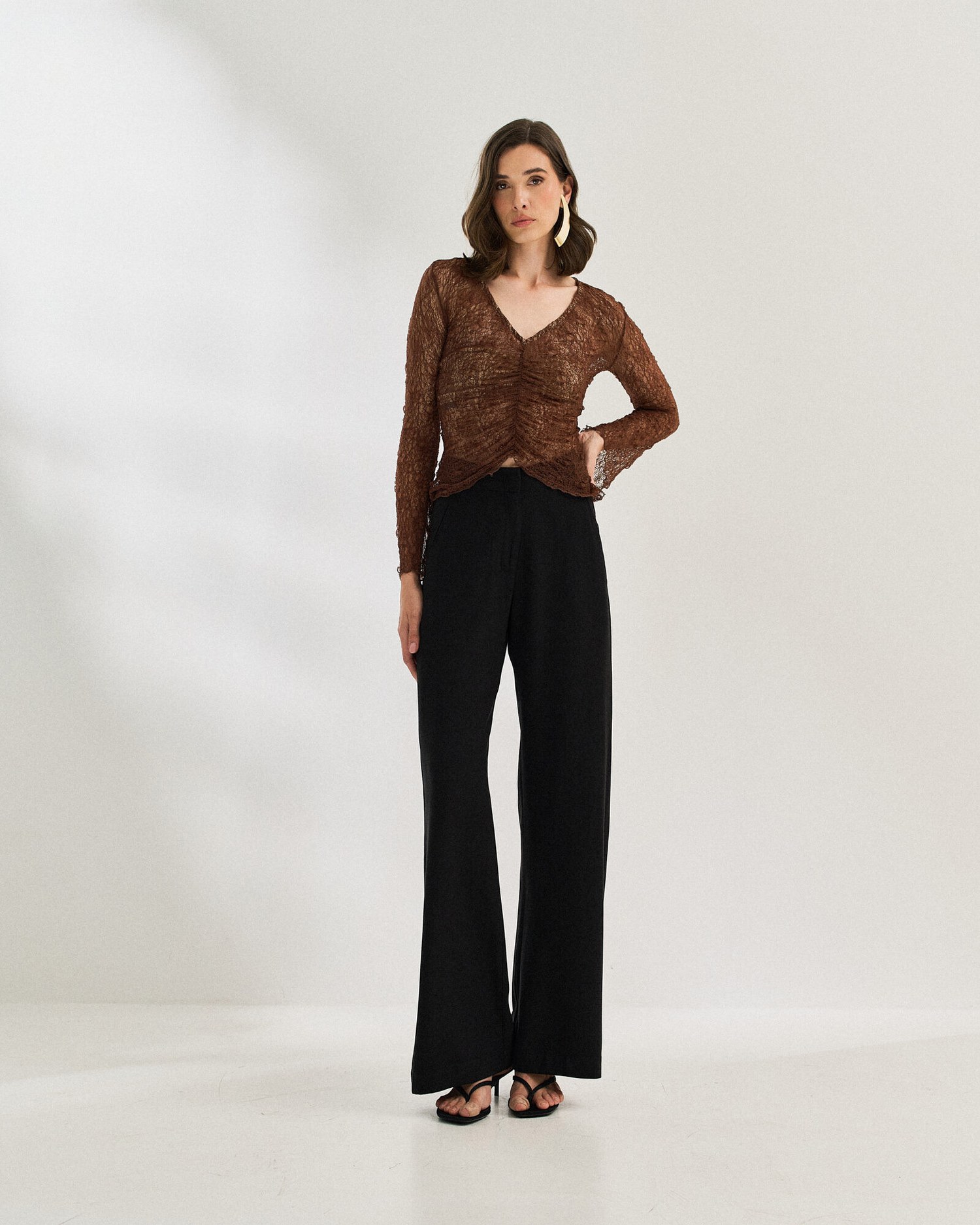 BLUSA RENDA FRANZIDA — foto 6