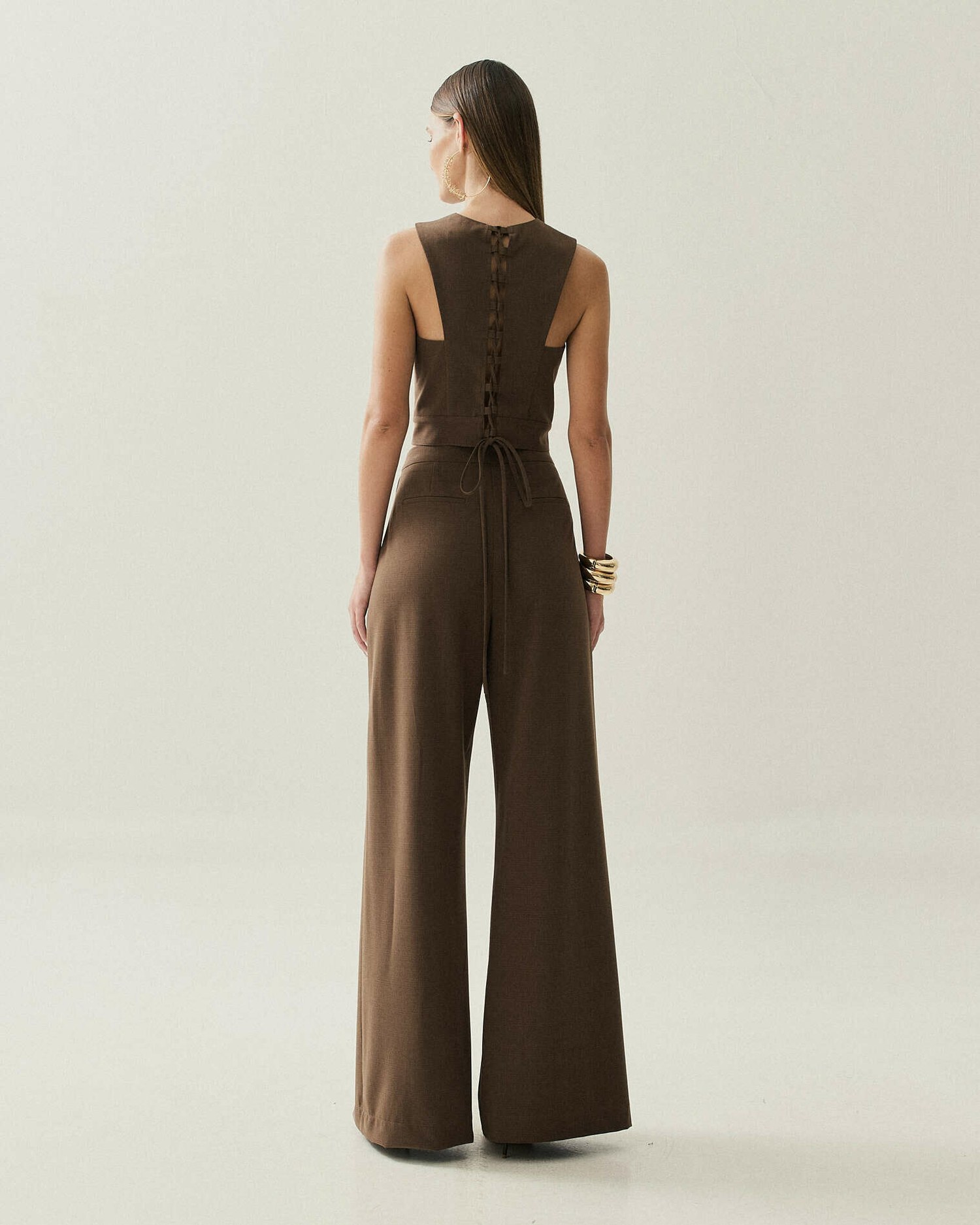 CALCA XADREZ PANTALONA PREGA — foto 12