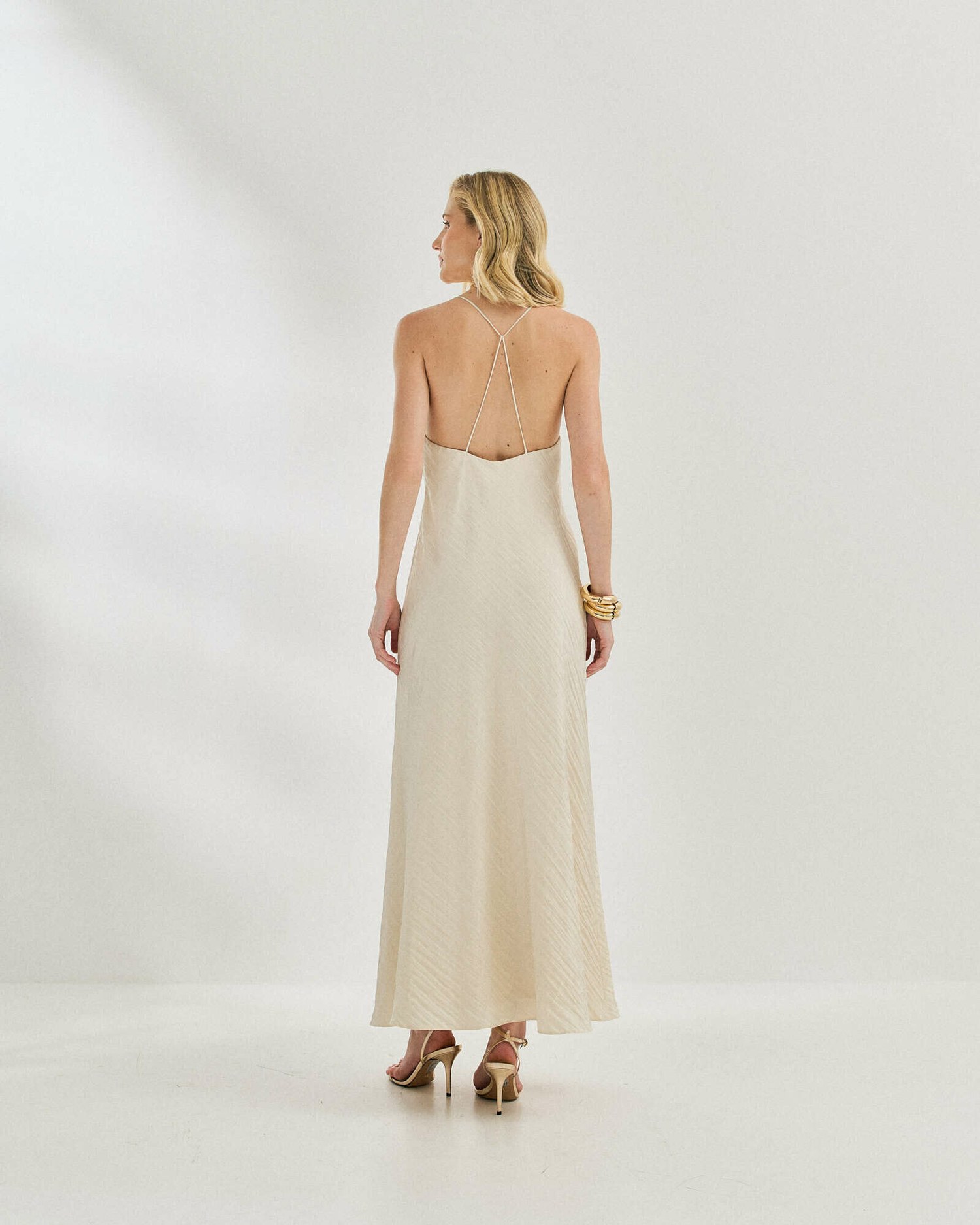 VESTIDO SLEEP DREES DECOTE V ACETINADO — foto 13