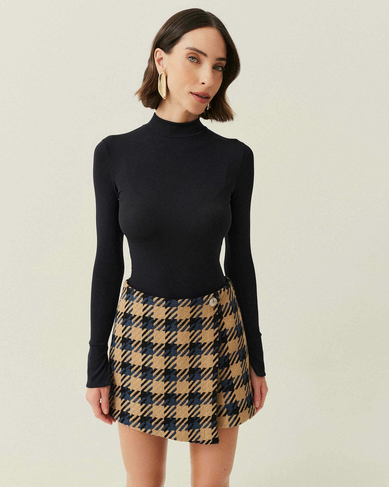 SHORTS SAIA TWEED — foto 6
