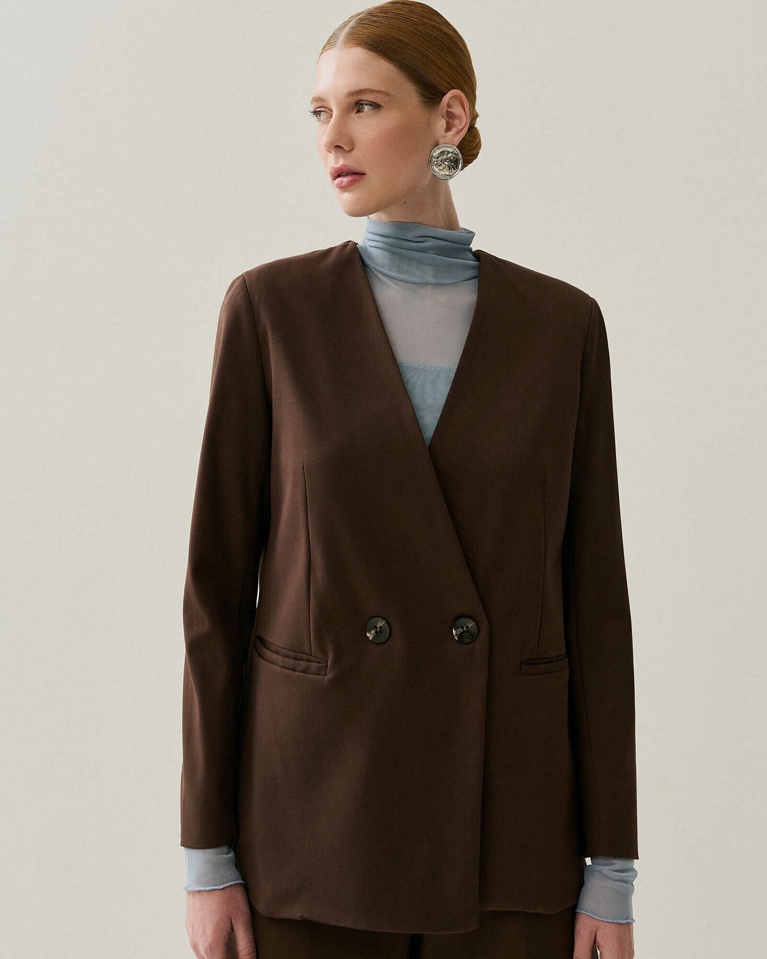 BLAZER ALFAIATARIA ALONGADO — foto 14