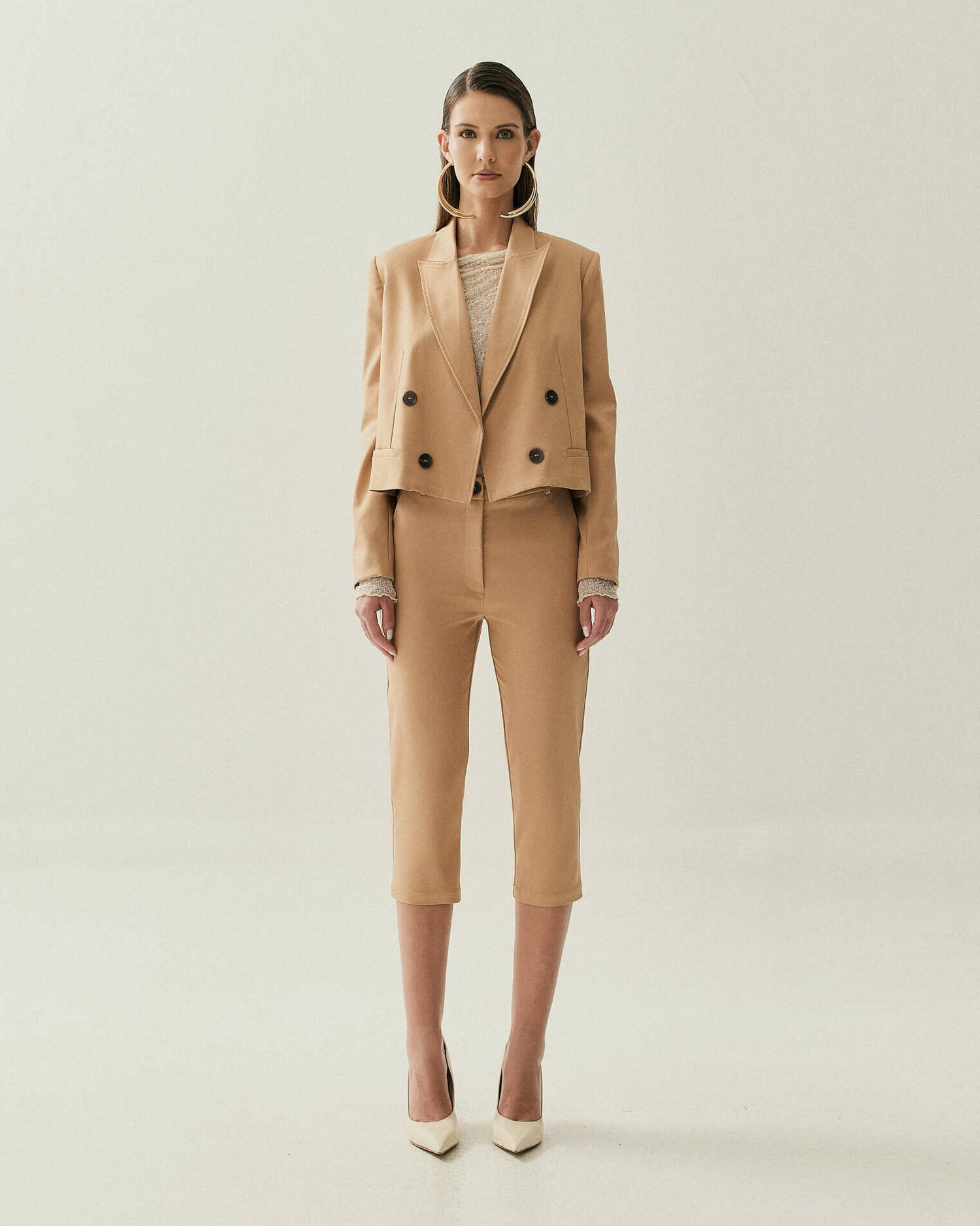 BLAZER CURTO FECHAMENTO DUPLO — foto 15
