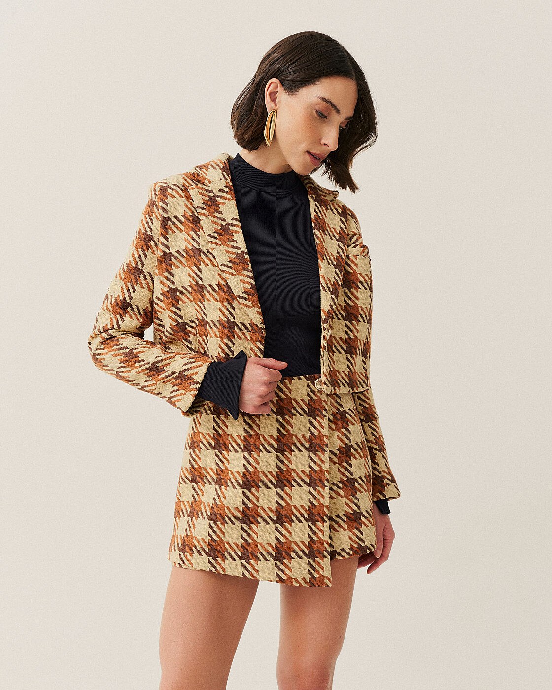 CASAQUETO CURTO TWEED — foto 10
