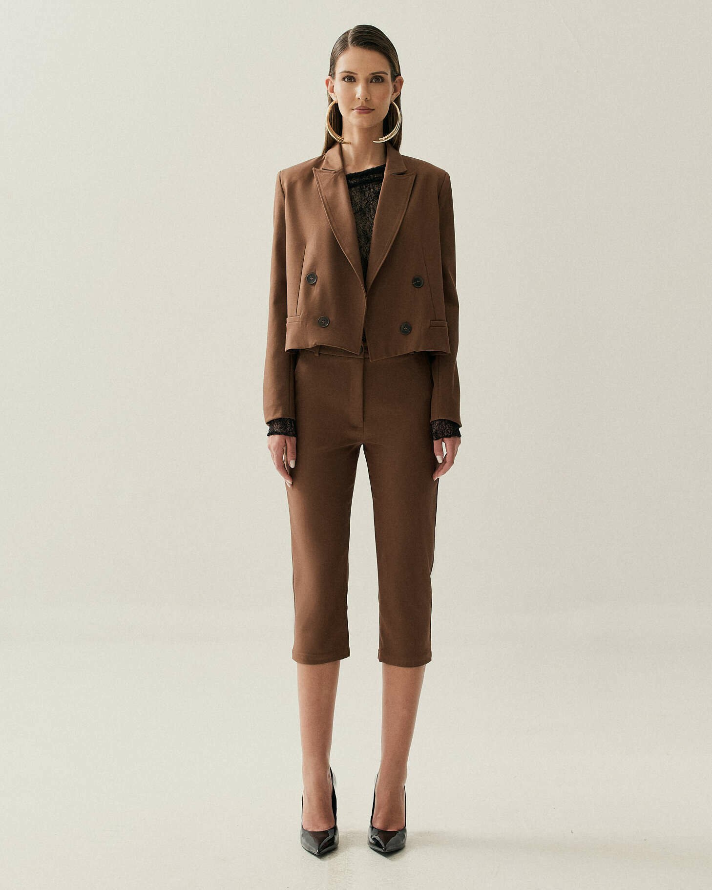 BLAZER CURTO FECHAMENTO DUPLO — foto 20