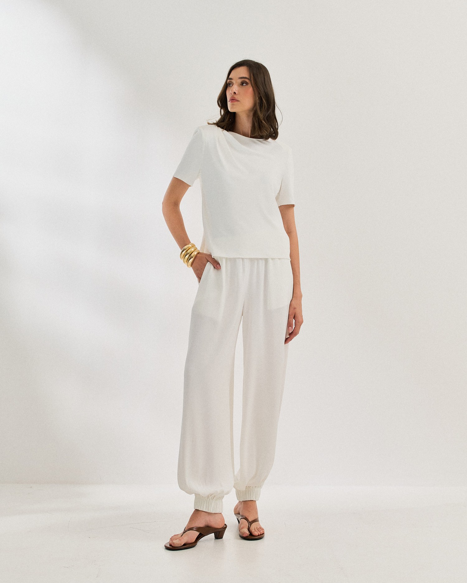 CALCA ALADDIN CREPE ACETINADO — foto 6