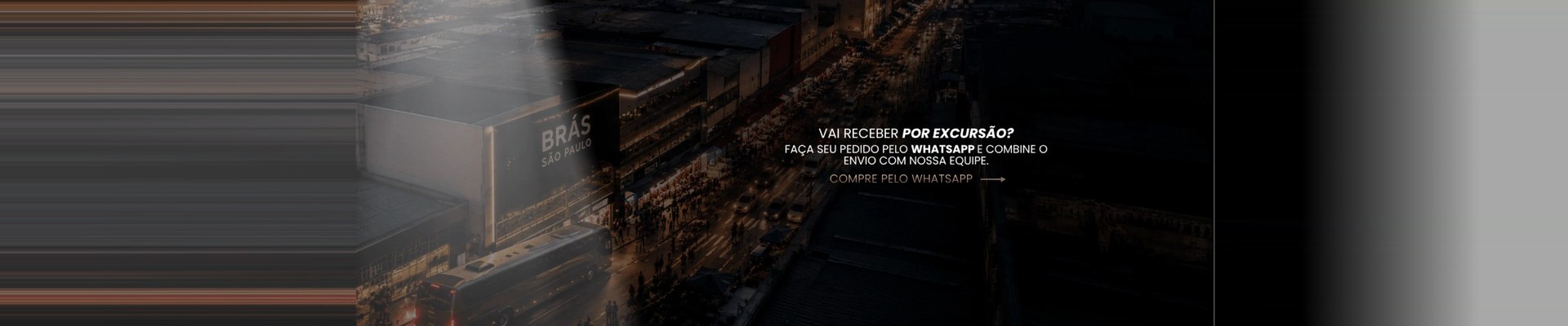Vai receber por excursão? Compre pelo WhatsApp