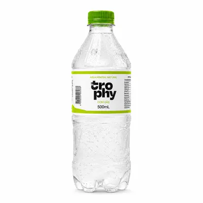 Agua Mineral Trophy Com Gas 500ml