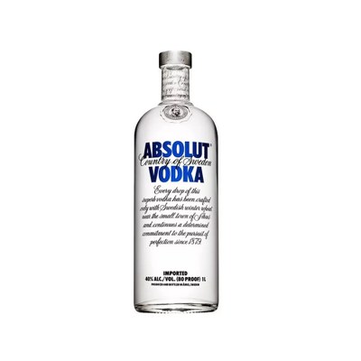 Vodka Absolut Natural 1000ml
