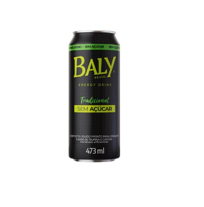 Energetico Baly Tradicional Sem Acucar 473ml Lata