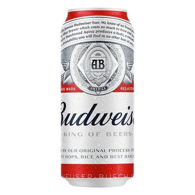 Cerveja Budweiser Lata 473ml