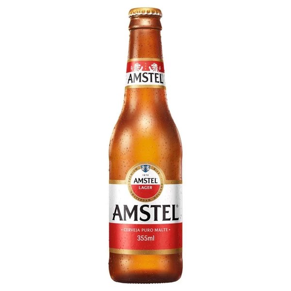 Cerveja Amstel Lager Long Neck 355ml