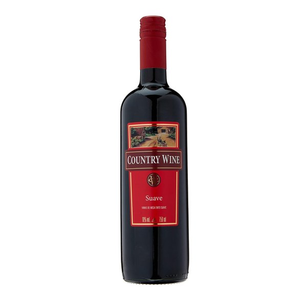 Vinho Country Wine Tinto Suave 750ml