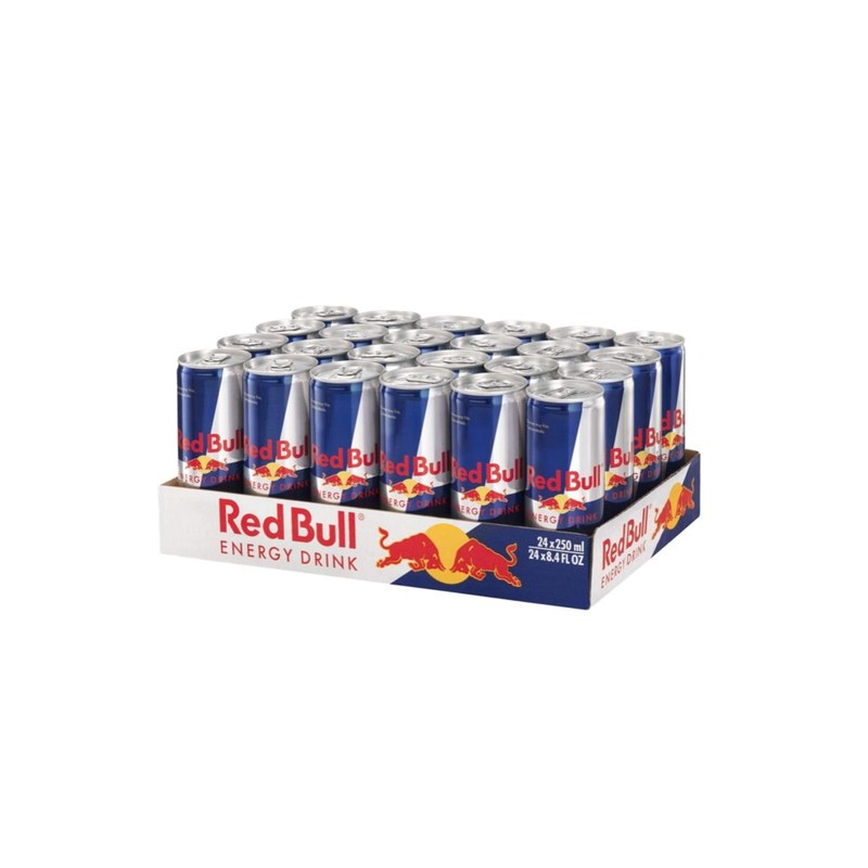 Caixa 24 x Energetico Red Bull Regular 250ml
